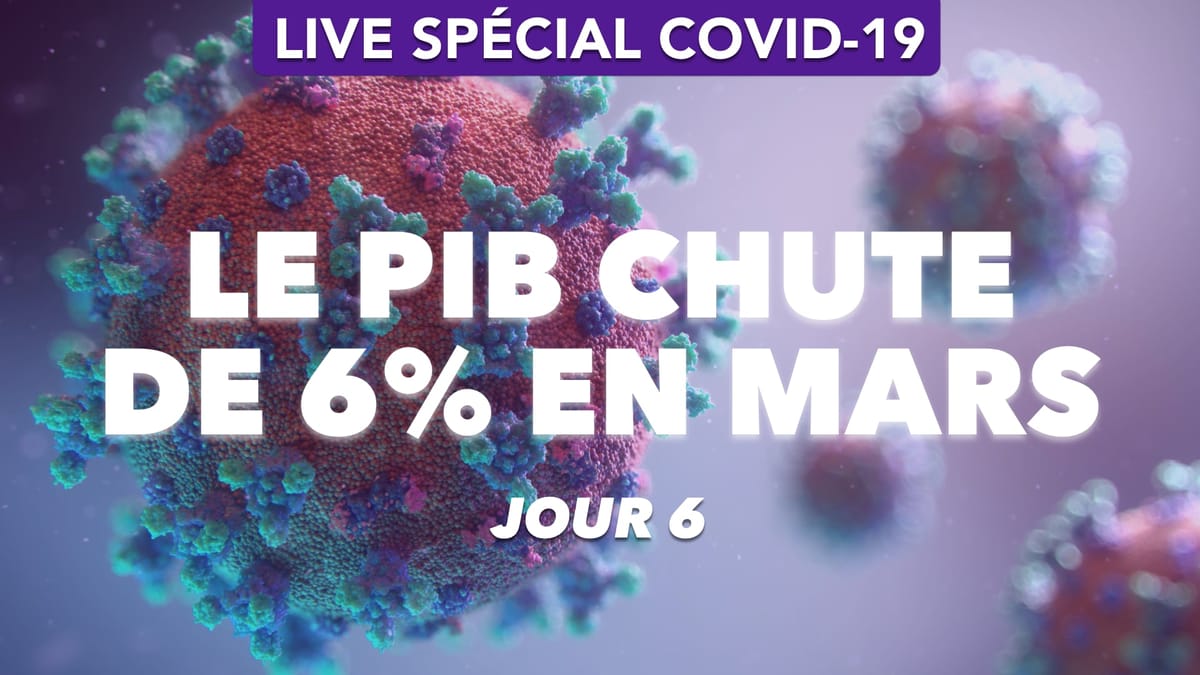 [COVID-19 🦠] L'économie française chute lourdement • Jour 6